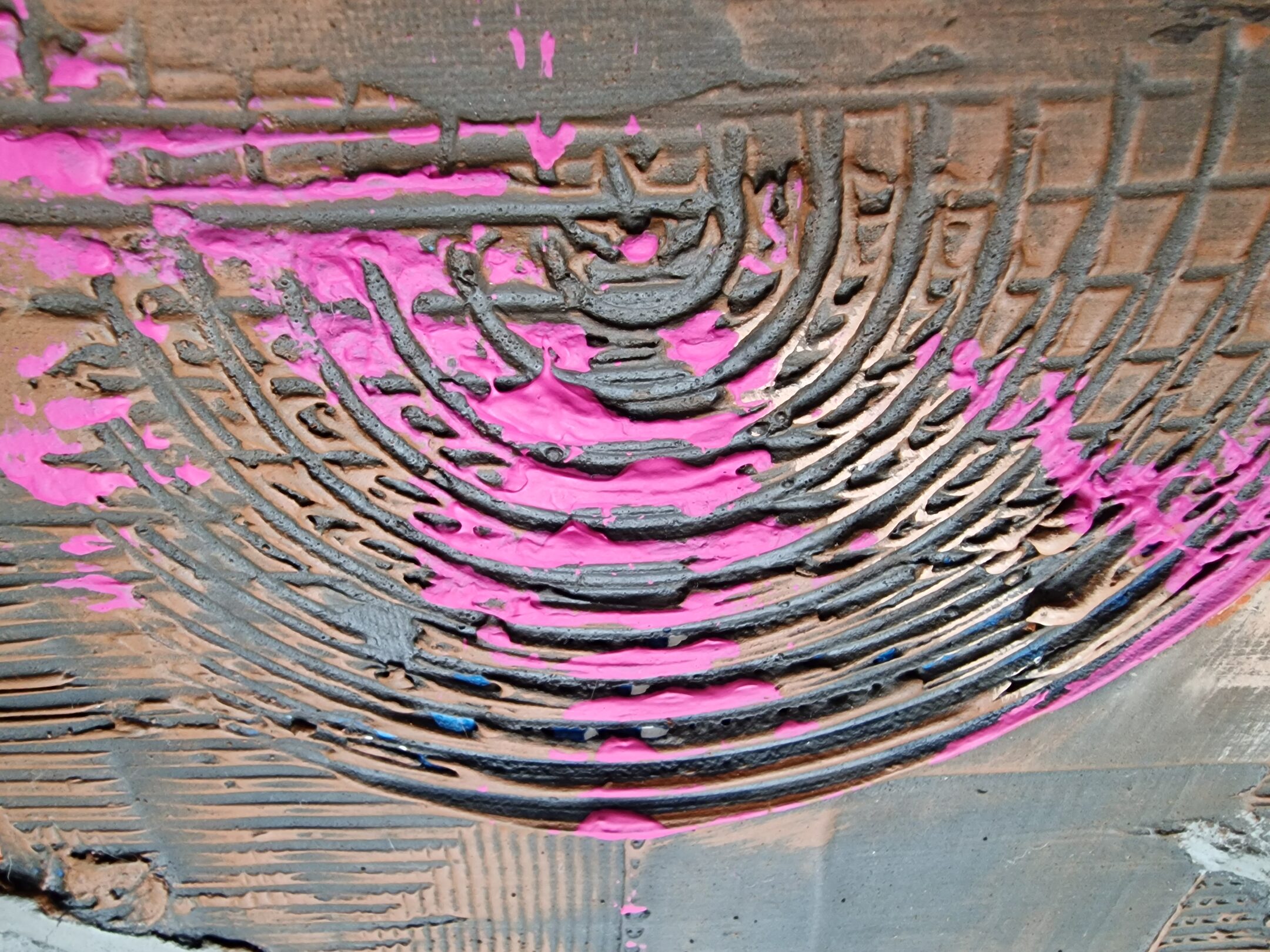 Kreisspur, Detailaufnahme