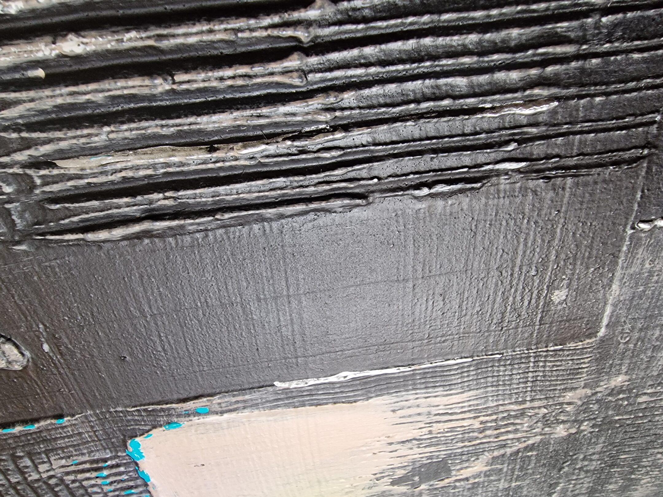 Rasterbruch, Detailaufnahme