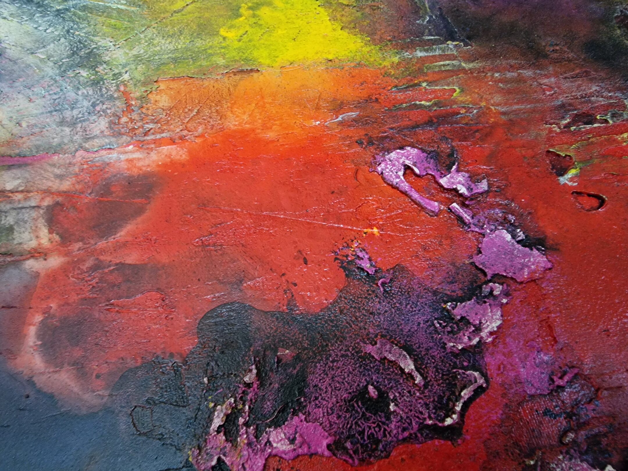 Glutblüte, Detailaufnahme