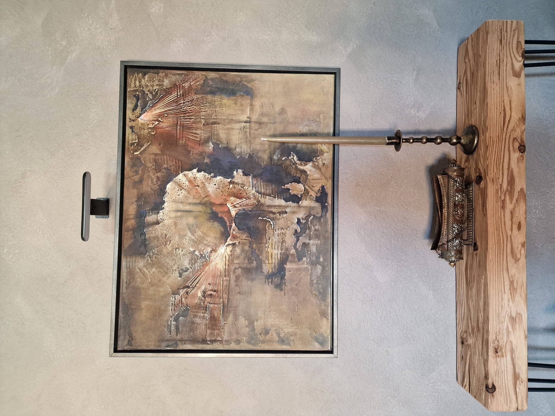zwischen Licht und Stein, Detailaufnahme