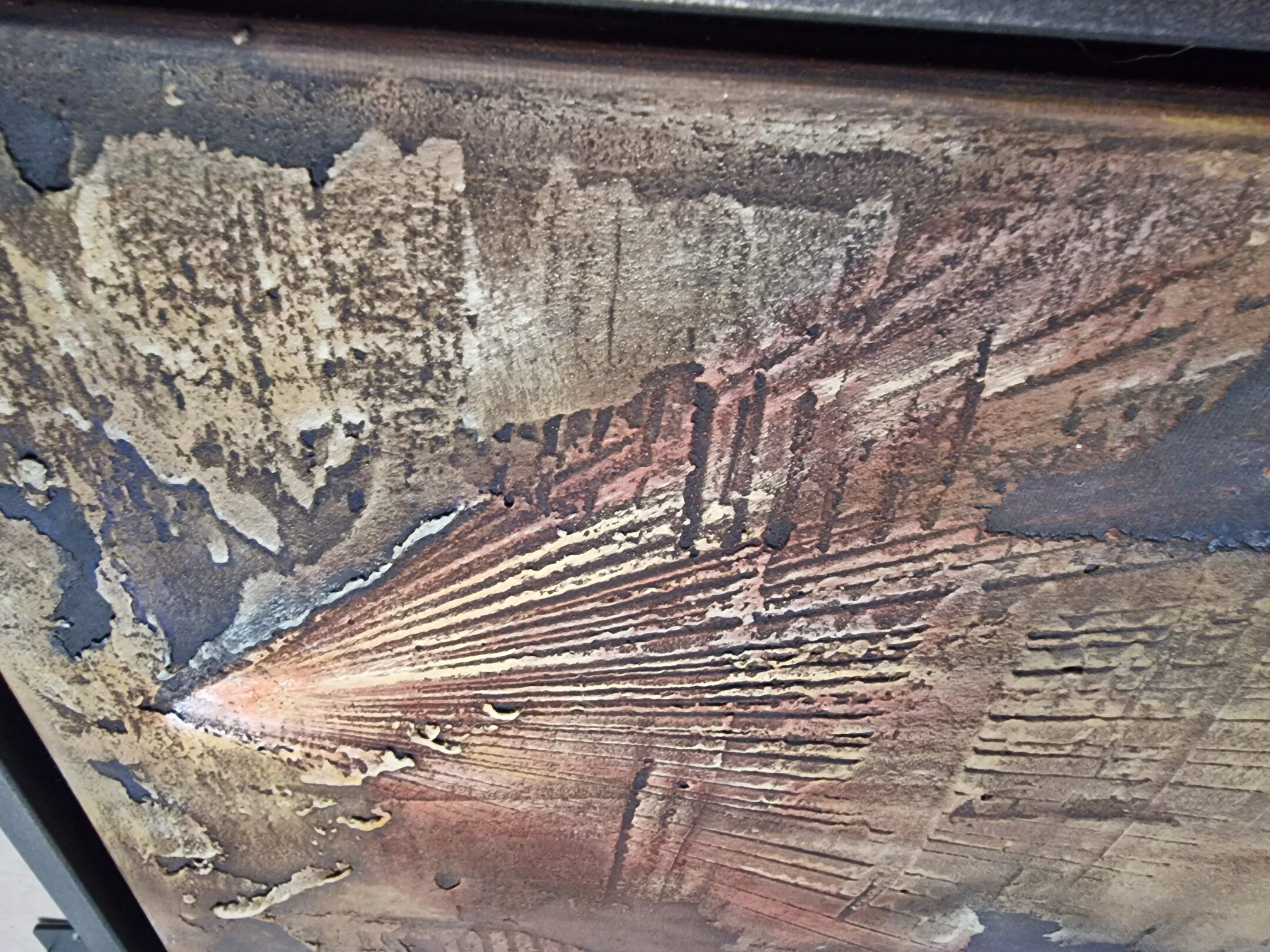 zwischen Licht und Stein, Detailaufnahme