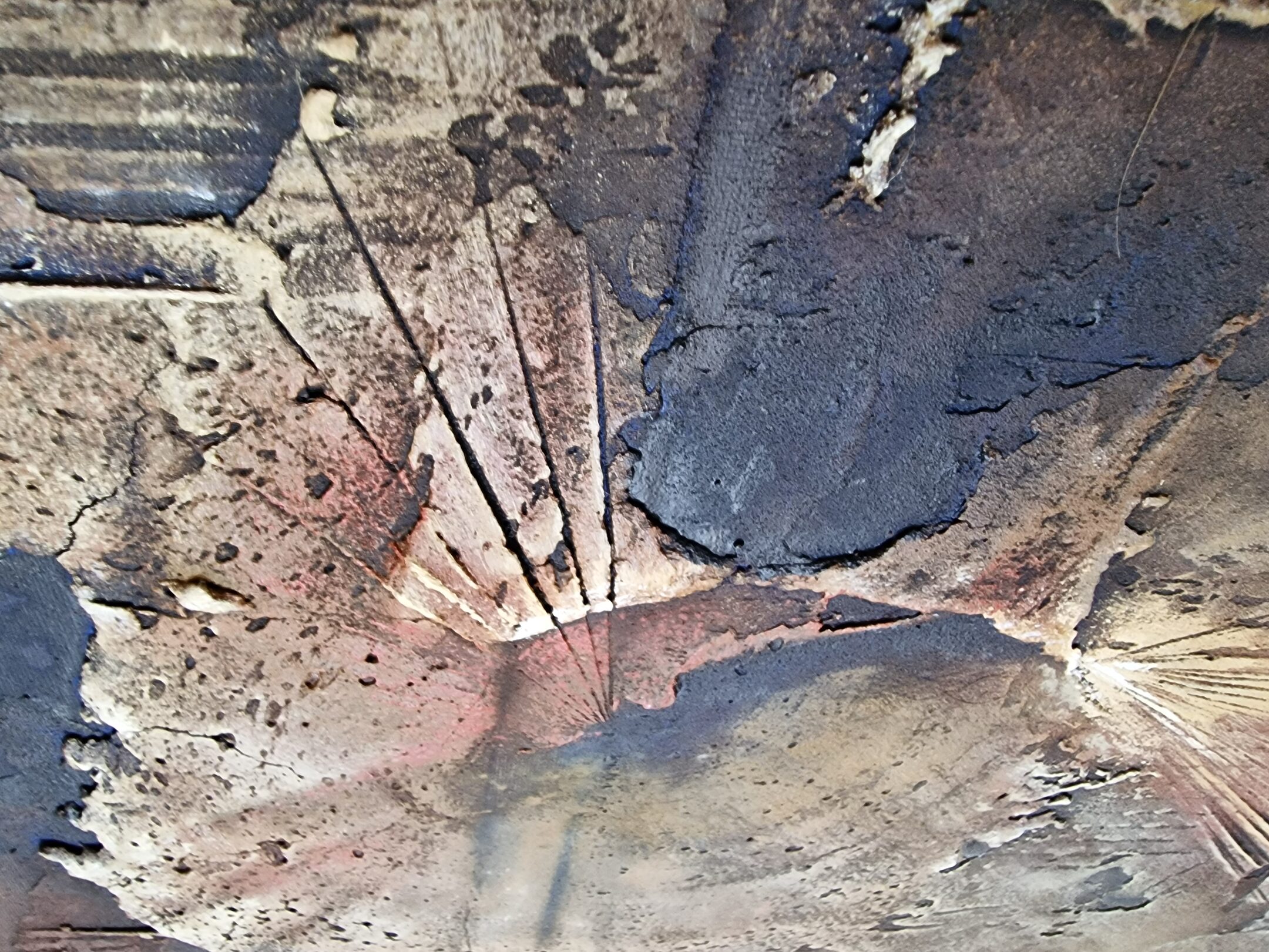 zwischen Licht und Stein, Detailaufnahme