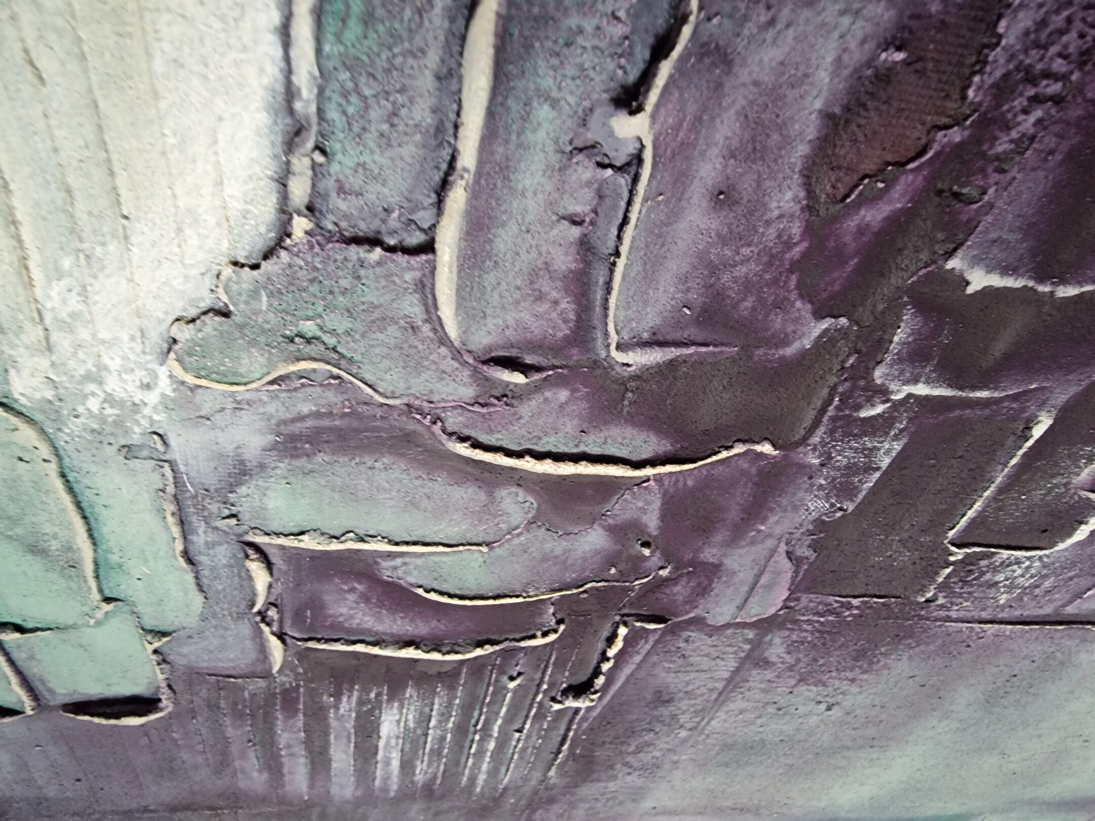 Patina der Zeit, Detailaufnahme