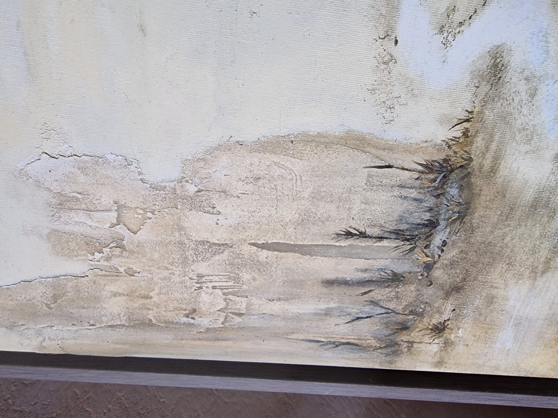 Weiße Welt, Detailaufnahme